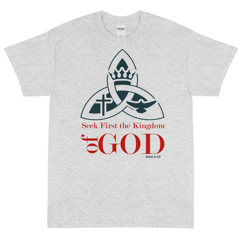 (Unisex Short Sleeve T-Shirt) Seek First The Kingdom Of God