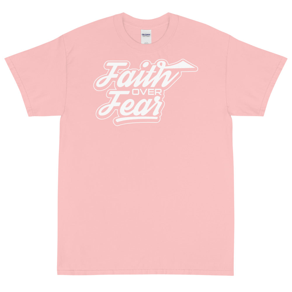 (Unisex Short Sleeve T-Shirt)  Faith Over Fear