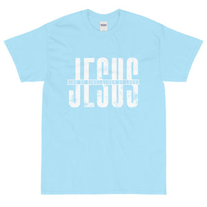 Short Sleeve (unisex)  T-Shirt ( JESUS) KING OF KINGS & LORD OF LORDS